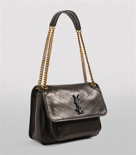 harrods ysl handbags|ysl black and white bag.